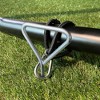 SpaceJump Gravity Anchor Kit Heavy Duty Steel Ground Stakes Screw Tie Down Set for Outdoor Trampoline Stability and Safety, Silver - 2 of 2