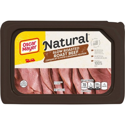 Oscar Mayer Naturals Slow Roasted Roast Beef - 7oz
