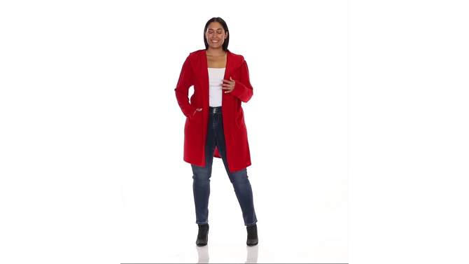 Women's Plus Size North Cardigan - One Size Fits Most Plus - White Mark, 2 of 8, play video