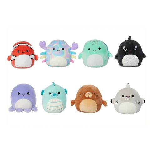 Kellytoy Squishmallows 5 Inch Mini Plush 8 Pack