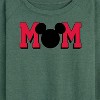 Women's - Disney - Minnie Mouse Mom Lightweight French Terry Wide Neck Long Sleeve Shirt - 2 of 4