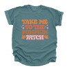 Simply Sage Market Retro Take Me To The Pumpkin Patch Garment Dyed Tee - 2 of 4