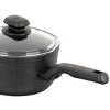 Korkmaz Ornella 2 Piece 2 Liter Quart Aluminum Nonstick Saucepan with Lid - 2 of 4