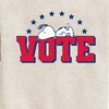 Boys' - Peanuts - Vote Snoopy Graphic Long Sleeve Fleece Sweatshirt - 2 of 4
