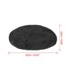 Unique Bargains Universal Flexible Waterproof Motorcycle Rain Seat Cover Black M 1 Pc - 2 of 4