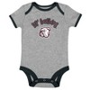 NCAA Mississippi State Bulldogs Infant 3pk Bodysuit - 4 of 4