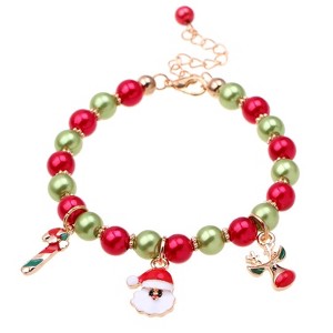 Santa Claus Reindeer Bracelet Christmas Gift - 1 of 4