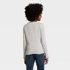 Girls' Miffy Long Sleeve Graphic T-Shirt - Gray - 3 of 4
