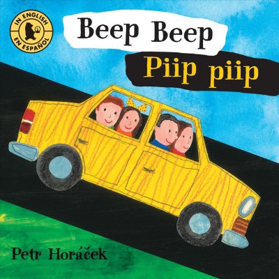 Beep Beep / Piip Piip - by  Petr Horacek (Board Book)