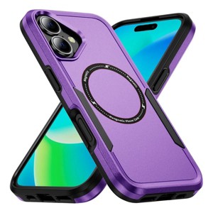Entronix [Magnetic] Case Compatible with iPhone 16 Plus - Soft-Touch Dual-Layer Sleek Cover - 1 of 4