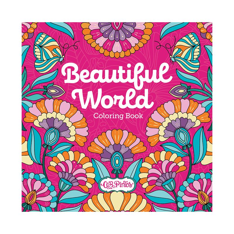 Beautiful World Coloring Book - by  Car Pintos (Paperback), 1 of 2