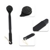 Unique Bargains Long Handle Bath Brush for Shower 15.55" Length Black 1 Pc - 3 of 4