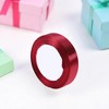 Unique Bargains Ribbons for Crafts Durable Silk-Satin Blend for Bows & DIY Decor Polyester 866.14"x0.79" 1Pcs - 2 of 4