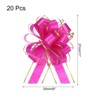 Unique Bargains Christmas Wedding Car Basket Gift Wrapping Large Organza Pull Bow 20 Pcs - 2 of 4