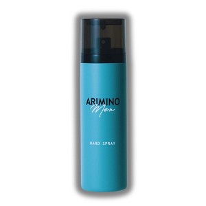 Arimino Men Hard Spray (5.64 oz) - Citrus Musk Scent | Strong Hold for Windy & Damp Days - 1 of 2