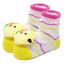 Wrapables Cute 3D Cartoon Anti-Skid Baby Booties Sock Slipper Shoes (Set of 6), Fantasy - 2 of 4