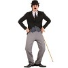 Halloweencostumes.com X Large Men Charlie Chaplin Costume For Men ...