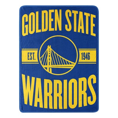 NBA Golden State Warriors Micro Throw Blanket