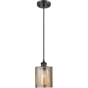 Cobbleskill - 1 Light Cord Hung Mini Pendant In Industrial Style-8 Inches Tall and 5 Inches Wide - 1 of 1
