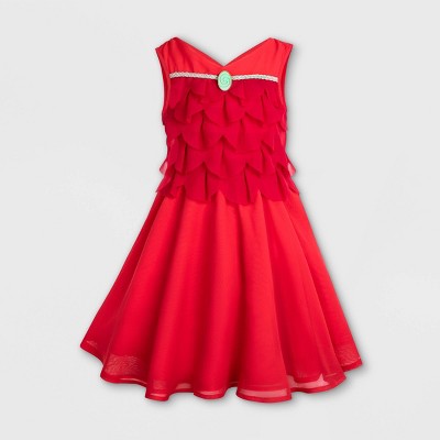Girls' Disney Moana Dress - Red - Disney Store