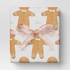 18' Christmas Modern Warmth Premium Ribbon Pink Glitter on Sheer - Wondershop™ - 2 of 3
