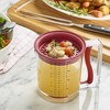 Swing-A-Way 32oz Grease Separator with Bottom Release - Dishwasher Safe, Innovative Design, Incremental Measurement Markings - (Red) - 4 of 4
