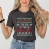 Simply Sage Market Women's I'm On The Nice List Short Sleeve Graphic Tee - 2 of 4