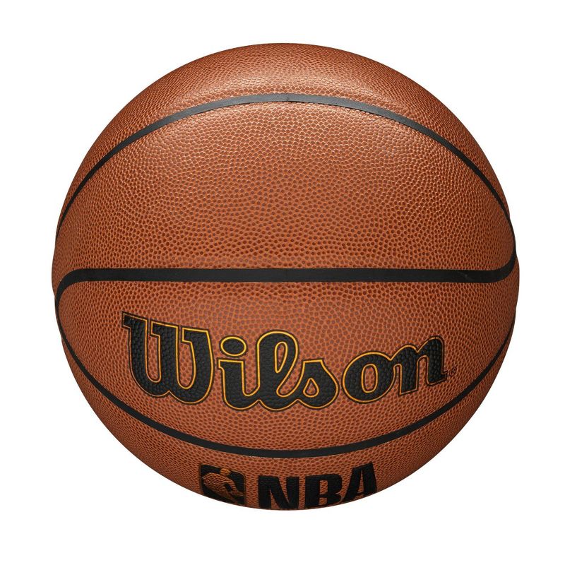Wilson NBA Forge Plus 28.5&#34; Basketball - Brown, 5 of 12