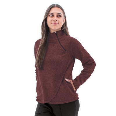 Aventura Clothing Women's Harlow Zip Neck Fleece