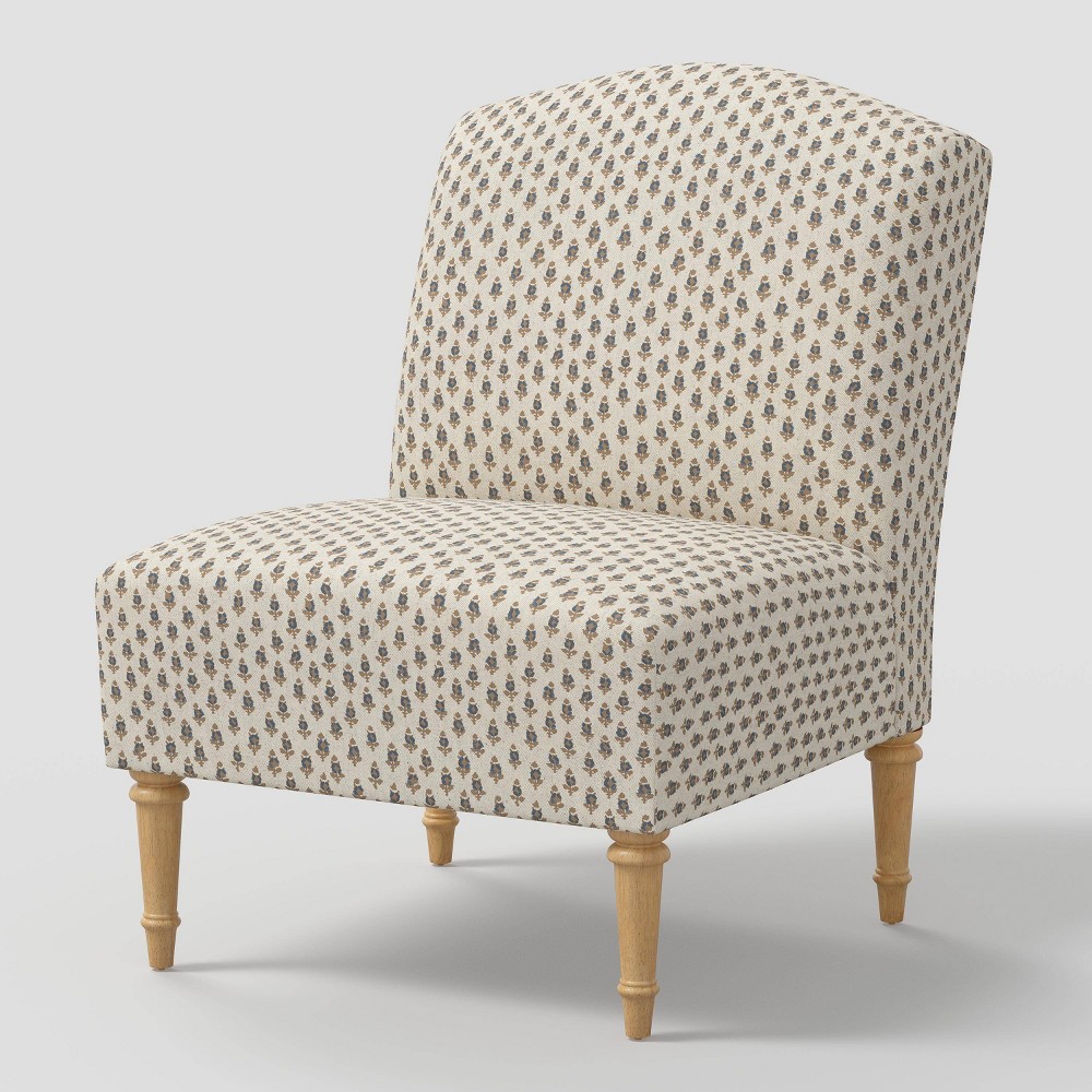 Skylar Slipper Accent Chair Ditsy Floral - Threshold™ Assembly Required, Tools Not Provided