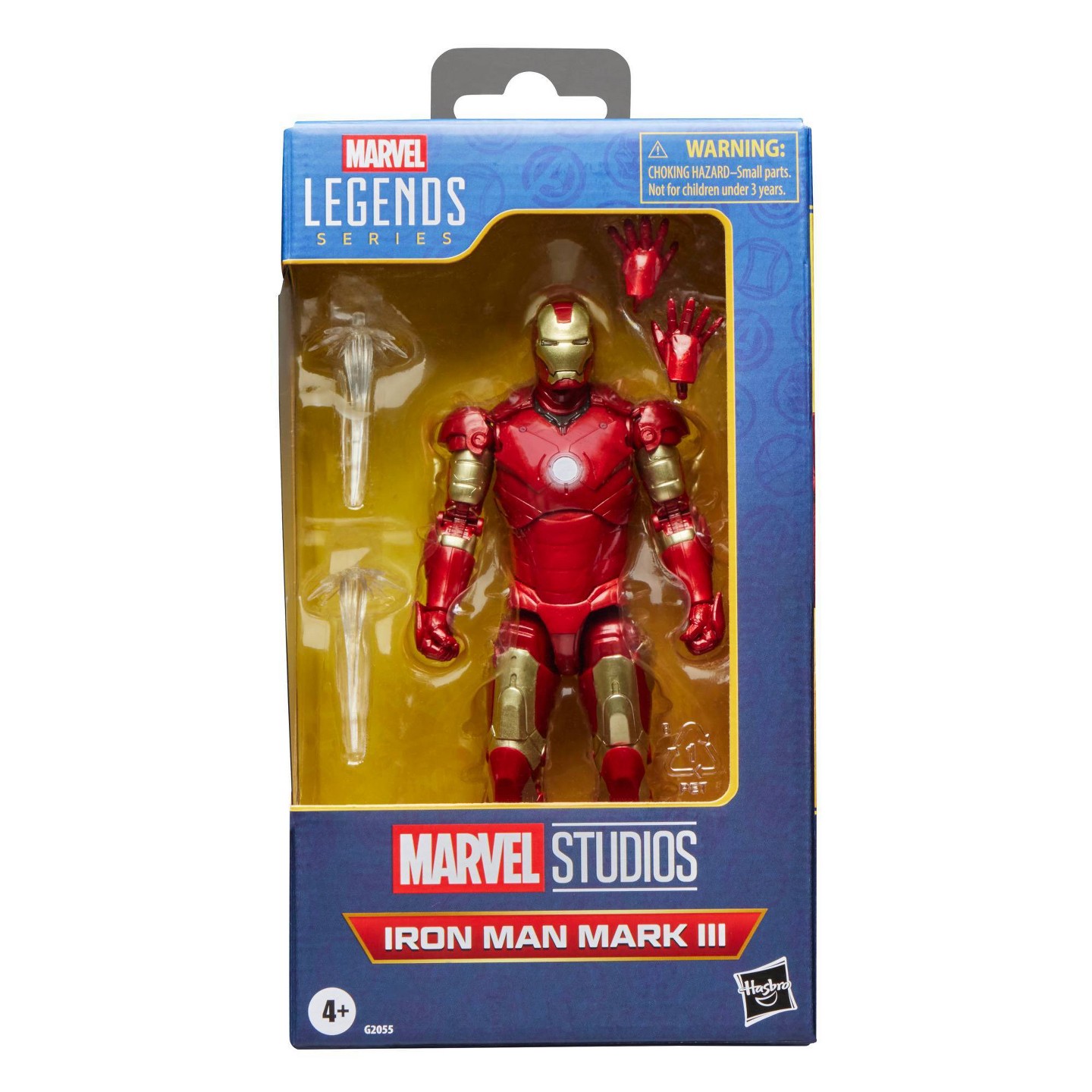 Детская фигурка Marvel Legends Series Iron Man Mark III Action Figure — фото 3