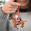 Breyer 2023 Santa Holiday Ornament | Polo Playing Santa - 3 of 3