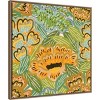 Amanti Art Citrus Floral by Carrie Cantwell Framed Canvas Wall Art - 2 of 4