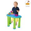 UNiPLAY Indoor/Outdoor Toddler Activity Table Set with 25 Piece Building Blocks - 3 of 4