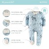 The Peanutshell Safari 30 Piece Newborn Layette Set, Blue/Neutral, 0-3 Months - 4 of 4