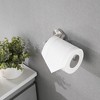 Gulches Modern Brushed Nickel Bathroom Set - 4 PCS Towel Bar Racks, Toilet Paper Holder, Ring, Hook, 22.7 Inches - 3 of 4
