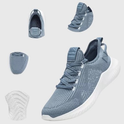 Мужские кроссовки Alpine Swiss Ryan Mens Lightweight Knit Fashion Sneakers Athletic Tennis Shoes BLU 13 M US — фото 2