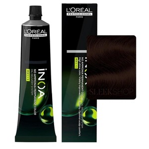 L'Oreal Pro iNOA Coloration Ammonia-Free Permanent Hair Color Dye  - Multicolored Loreal Haircolor Cream - 1 of 3