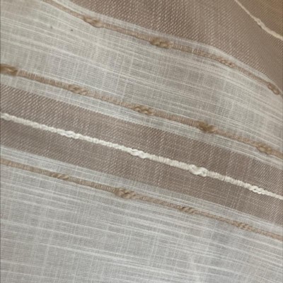 Slub Texture Stripe Cotton Curtain - Archaeo : Target