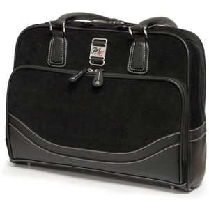 Mobile Edge Classic Corduroy Laptop/Tablet 14.1" Ultrabook or 15" MacBook Tote Black - 1 of 4