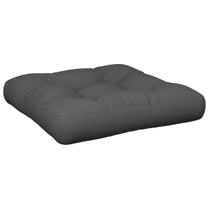 vidaXL Pallet Cushion Grey 100% Polyester 23.6 x 23.6 x 4.7 in - 1 of 1