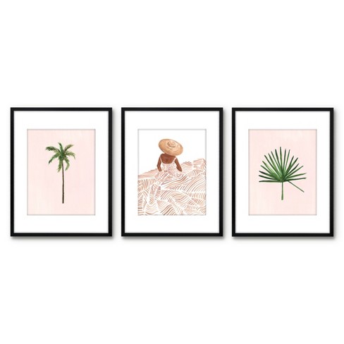 Americanflat 3 Piece 16x20 Wrapped Canvas Set - Portofino by Sabina Fenn -  Coastal Wall Art : Target