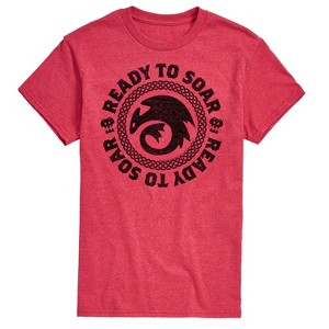 Men's - How to Train Your Dragon - Ready To Soar Short Sleeve Graphic T-Shirt - 1 of 4