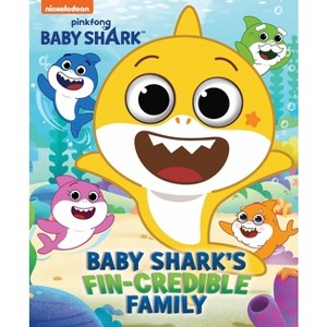Baby Shark's Big Show: Baby Shark's Fin-Credible Family - (Googly Eyes) by  Grace Baranowski (Board Book) - 1 of 1