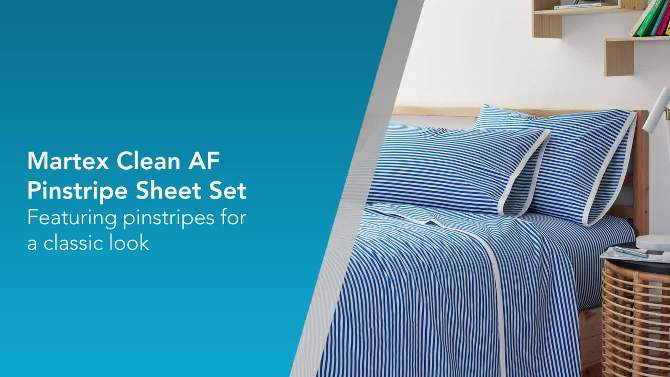 Clean AF Printed Sheet Set - Martex, 2 of 7, play video