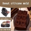 JDICTION Reusable Silicone Vortex Mold for Chocolate, Candy, Ice Cream, Pudding, Cookies - 2-Pc Baking Set - 4 of 4