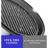 Elite Cuisine 12" Indoor Grill - Stainless Steel - 2 of 4