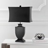 Darcy Black Crystal Urn Lamp - 23.5 Inch Height - LIT4121 - Black/Black - Safavieh - 2 of 4