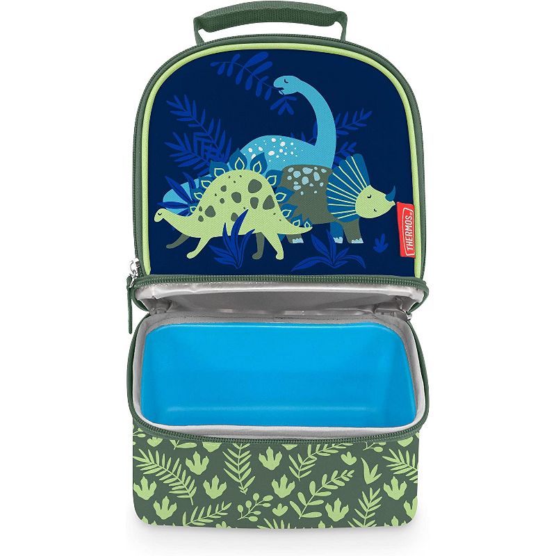THERMOS Non-Licensed Dual Compartment Lunch Box, Dinosaur Kingdom, 3 of 6