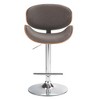Avondale Bentwood Adjustable Height Gas Lift Barstool - WyndenHall - 4 of 4